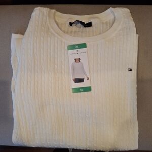 Tommy Hilfiger Women's Cream Sweater